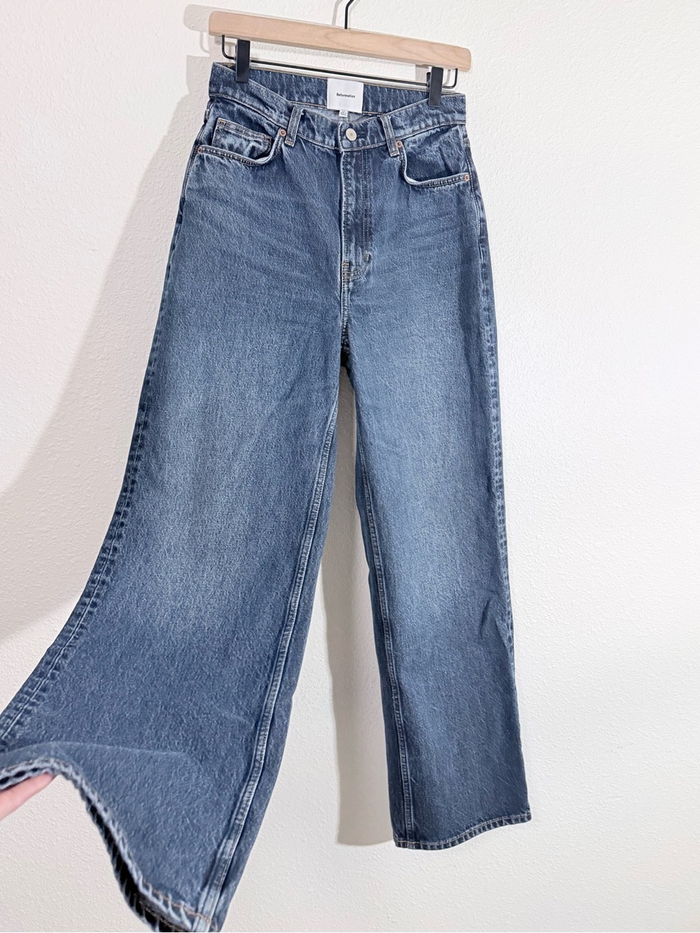 Reformation Wes High Rise Wide Leg Jeans - Picture 9 of 9